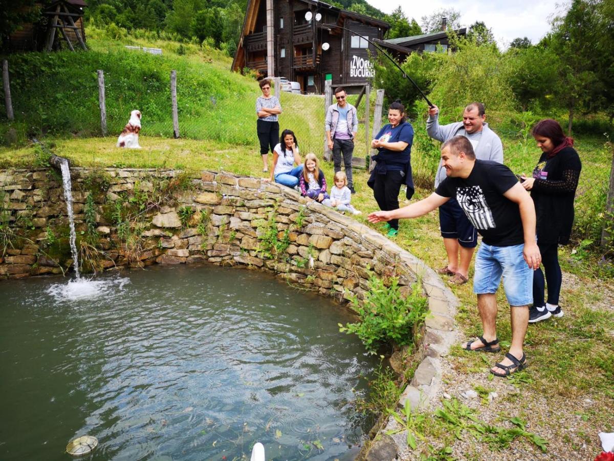 Pensiunea Izvorul Bucuriei Siriu Exterior foto